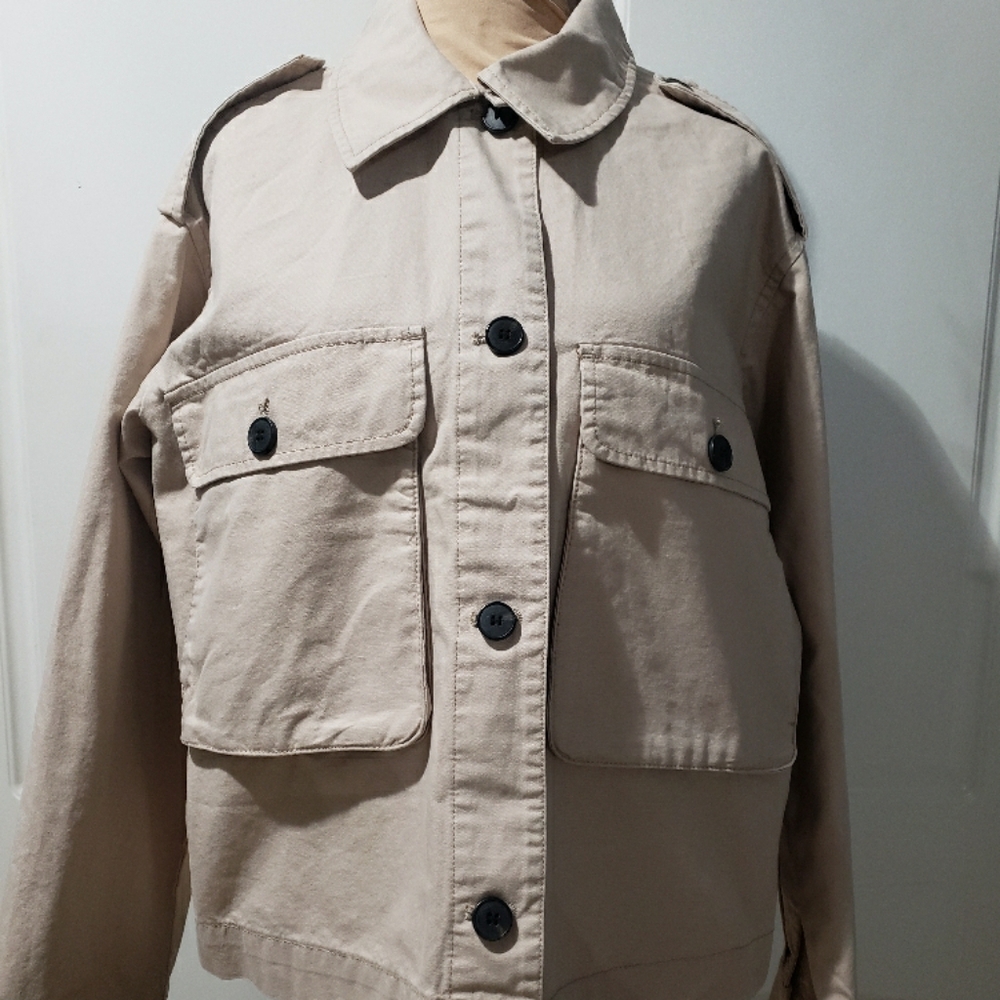 H&M Utility Button-Up Jacket - Picture 4 of 7